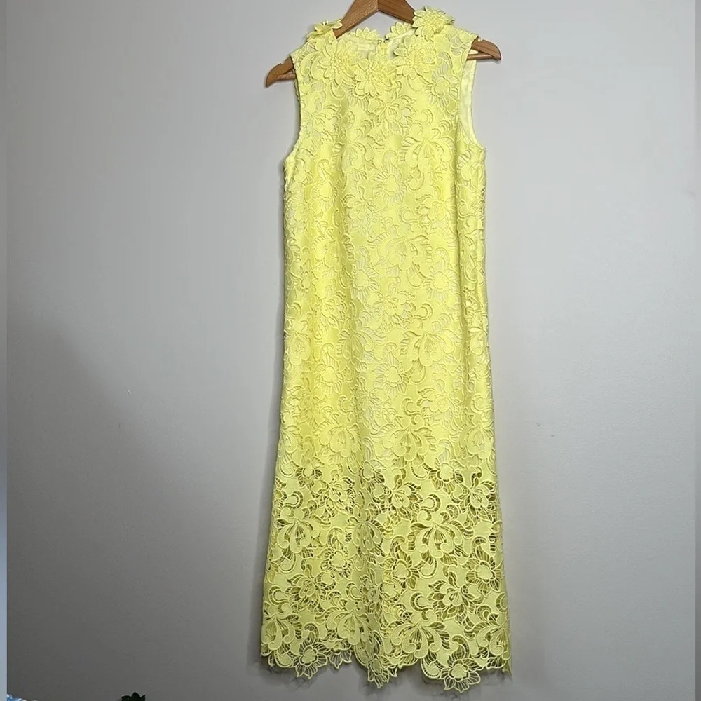 AKNVAS Mallie Floral lace sleeveless dress S NWOT - Picture 8 of 16